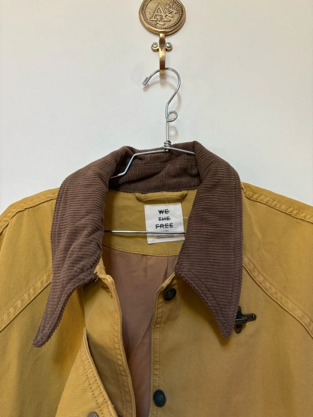 NWOT Free People We The Free Denim Barn Coat Size Medium - Picture 7 of 15
